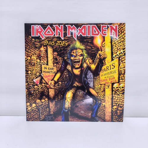 Iron maiden paris 2025 - iron, vinyl