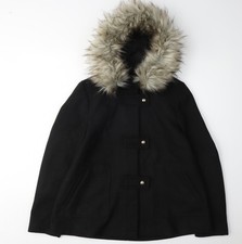 Zara Women's Black Hooded