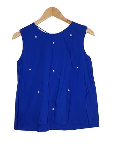 Zara size blue blouse - zara, top