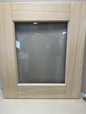 Solid Oak glazed kitchen door 570x495
