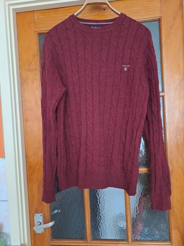 Gant cable knit sweatshirt - knit,