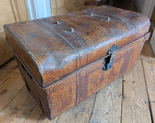 Vintage Metal Chest - Storage