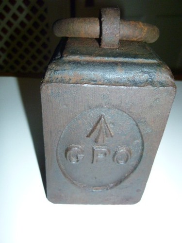 Vintage gpo cast iron imperial - iron,