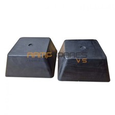 Rubber raiser Blocks (x2) Jacking beam height adaptor blocks 70mm