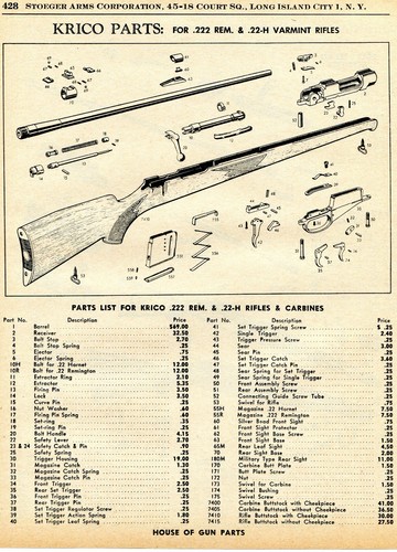 1961 print krico 222 - ad, of