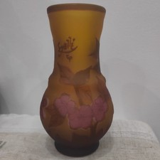 Antique Art Nouveau Red Galle