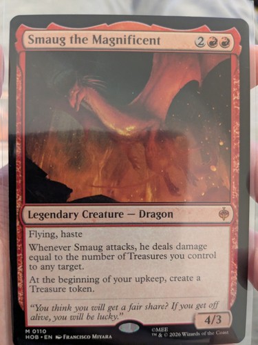 Smaug the magnificent hob - -,