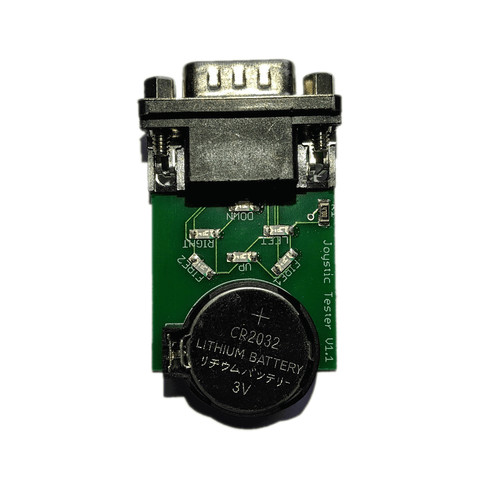 Amiga joystick tester pin - amiga,