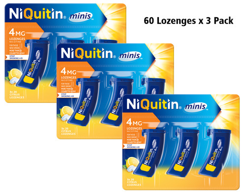 Niquitin minis citrus lozenges - niquitin,