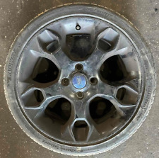 ✅ GENUINE FORD FIESTA MK7 17" SNOWFLAKE BLACK ALLOY WHEEL 205 40 17 2008 - 2017