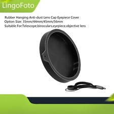 35/44/45/56mm Rubber Anti-dust Eyepiece Lens Cap Cover for Binocular Telescope