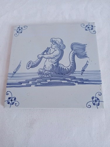 Modern delft style tile - modern, delft-style