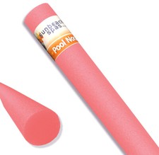 Pink Swimming Pool Noodle - Foam Woggle Float Girl Toy Candyfloss Noodles