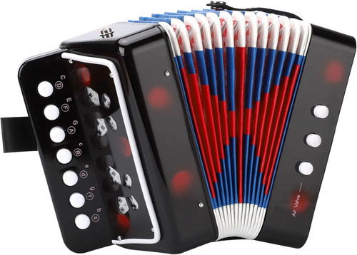 Keys button accordion - keys,