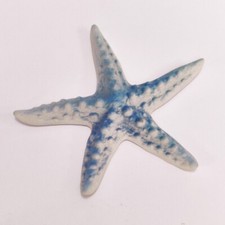 Highbank Porcelain - Small Blue Starfish (11 cm wide)