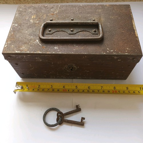 Antique victorian metal deed - victorian,