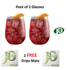 J2O Glasses (2pcs) 2 x J2o