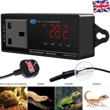 High.Quality Digital Reptile Aquarium Thermostat heat mat temp control incubator