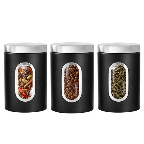 Piece kitchen canister set - 3,