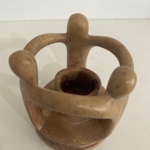 Candle holder hand carved - holder,
