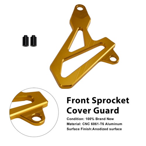Front sprocket cover guard for - front,