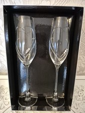 New Set 2 Glasses Crystallized