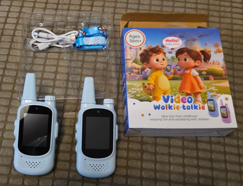 Rechargeable video walkie - video,