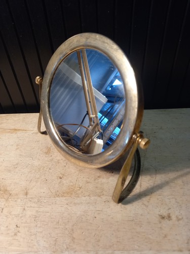 Vintage brass dressing table - vintage,