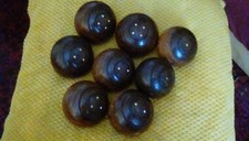 VINTAGE SET OF  LIGNUM VITAE