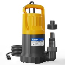 1HP Sump Pump, 4345GPH