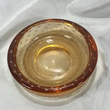 Vintage Amber Glass Controlled