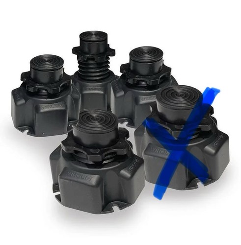 Kudos shower leg set - -, 4