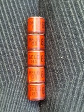 5 Racing Pigeon Rings - from Belgium, BELG 81