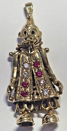 9ct yellow gold moving - 9ct,