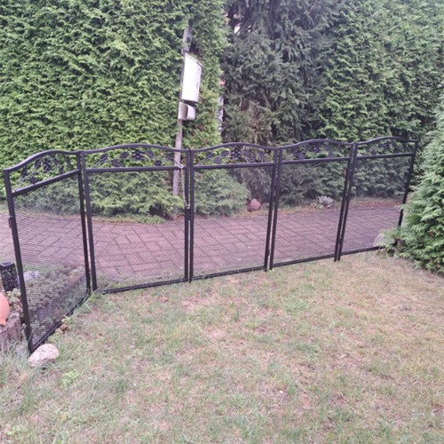 Garden fence metal animal - fence,