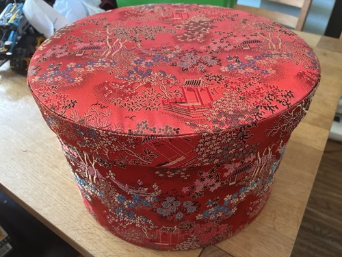 Hat box with breather holes - hat,