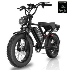 Electric Bike Adults 20 X4.0 Fat Tire, 48v 18AH Off-Road E Bike, E-Mountain Bike
