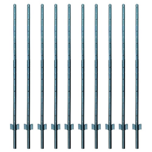 Metal fence posts 5ft pack - posts, of