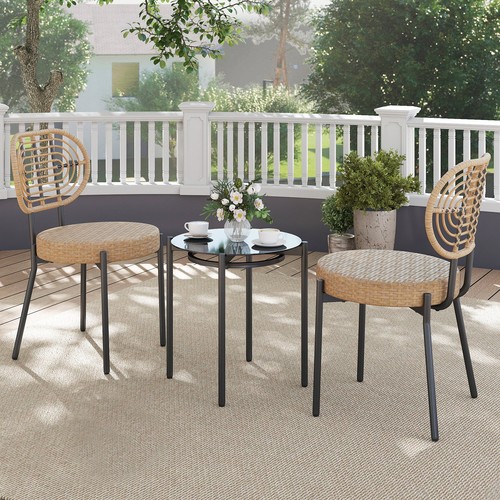 Pieces wicker outdoor - 3,