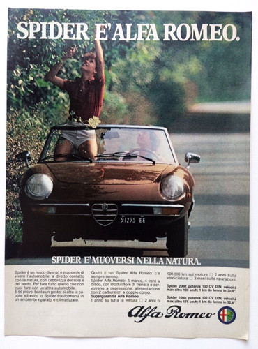 Advertising spider alfa - advertising, romeo