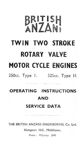 British anzani 250cc - (1499),