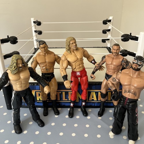 Wwe vintage wrestling plastic - wwe,