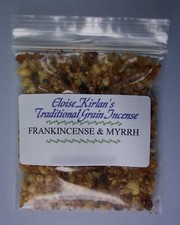 10g FRANKINCENSE AND MYRRH Traditional Grain Incense Resin Protection Love
