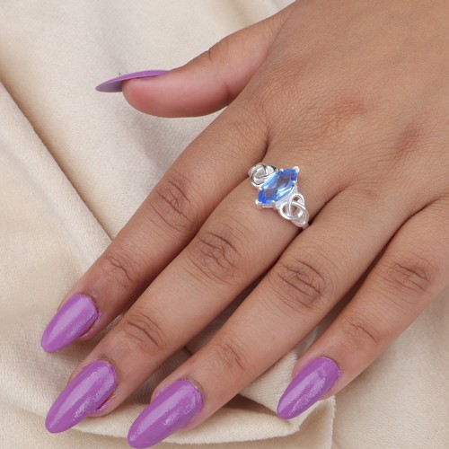 Natural tanzanite gemstone 925 - natural,