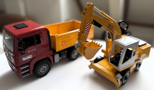 Bruder man tga construction - bruder,