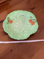 Vintage Carlton Cabbage Ware Shallow Dish, Tomato Design 