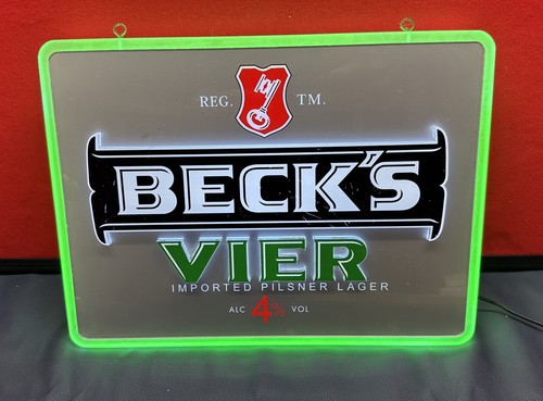 Becks vier light box pub - becks,
