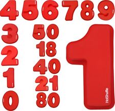 Large Silicone Number Cake Tin