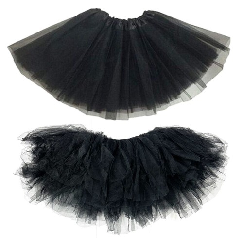 Black tutu skirt halloween - tutu,