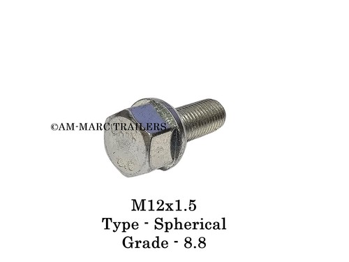 M12 23mm trailer wheel - x,